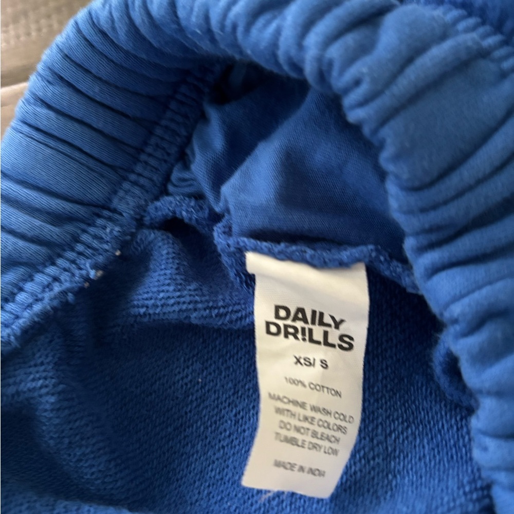 Daily Drills Blue Athletic Shorts